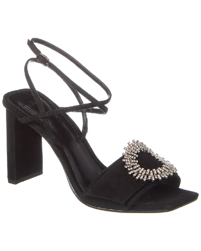 Alexandre Birman Madelina Pillar 85 Suede Sandal