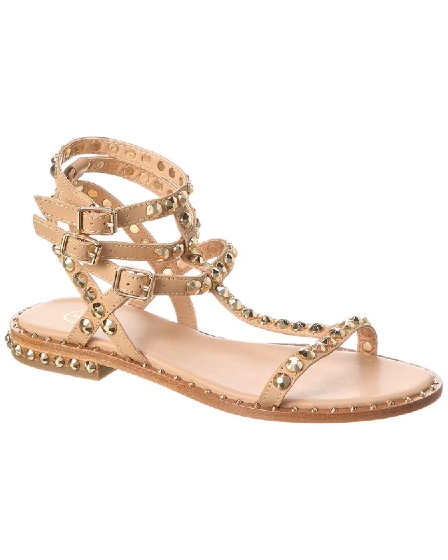 Ash Move Playa Studded Leather Sandal