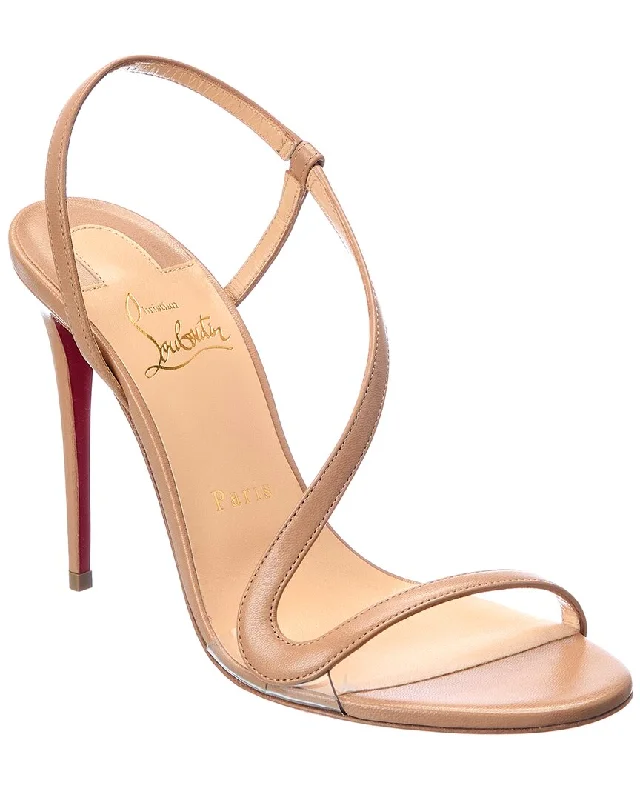 Christian Louboutin Rosalie 100 Leather Sandal