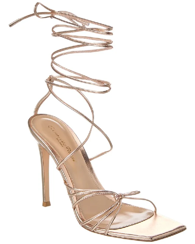 Gianvito Rossi Sylvie 105 Leather Sandal