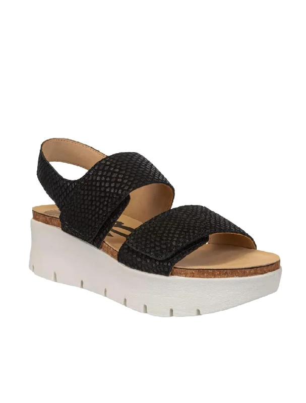 Montaneplatform Sandal In Black