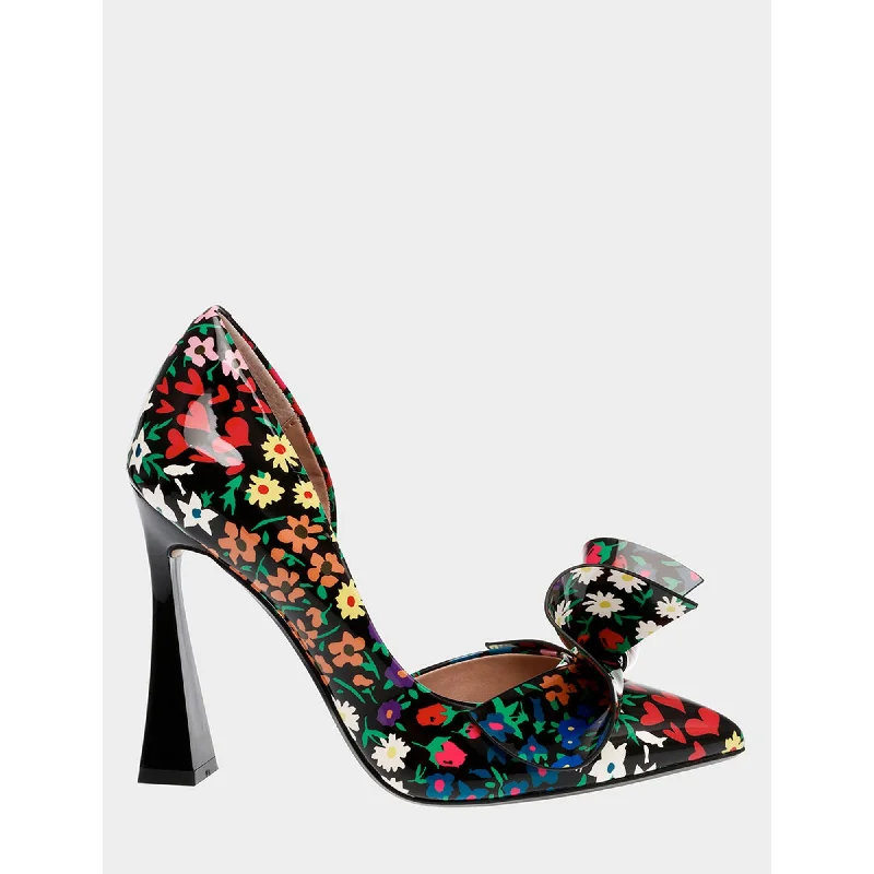 Nobble-p Black Ditsy Floral