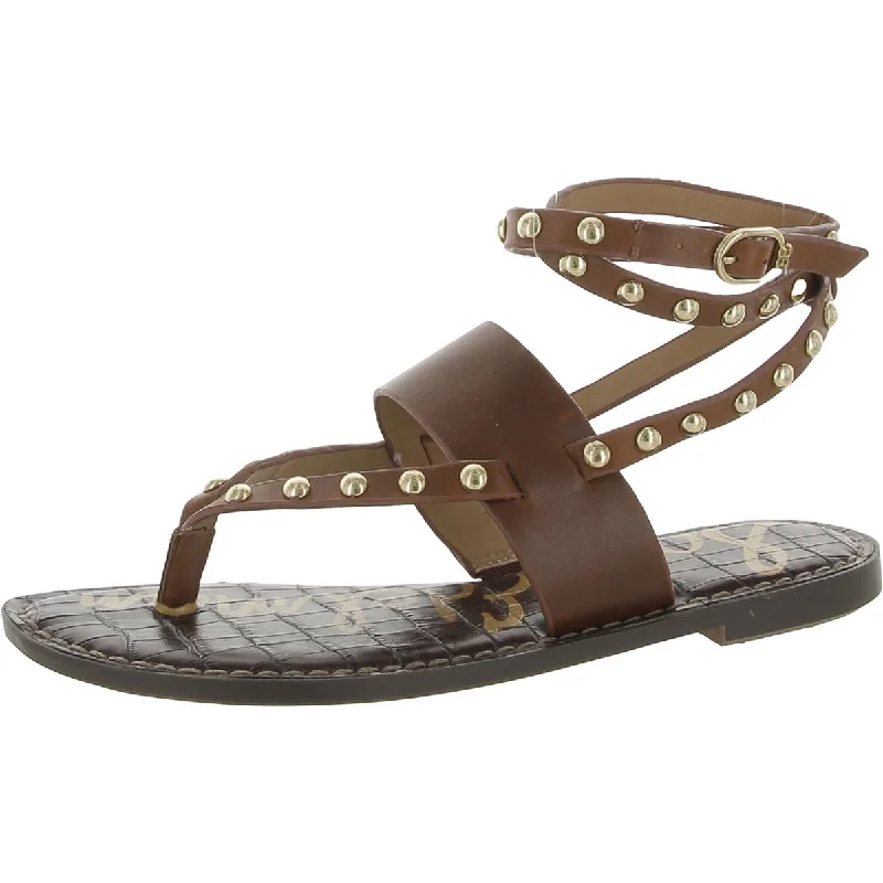 Sam Edelman Womens Garin Leather Casual Strappy Sandals