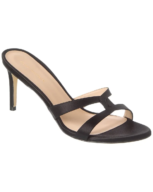 Stuart Weitzman Soiree Sleek 75 Satin Sandal