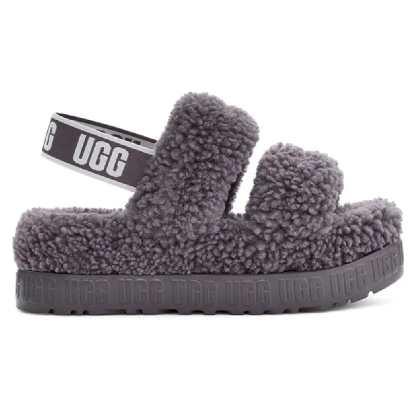 UGG Oh Fluffita Gray  W-1120876-SHA Women's