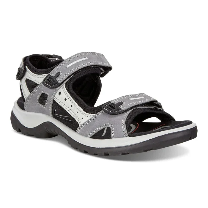 Womens Ecco Yucatan Sandal Grey