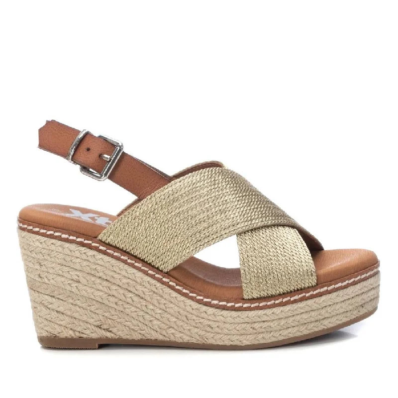 Women's Jute Wedge Sandals By XTI