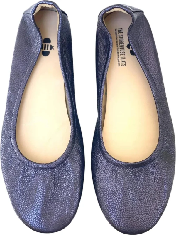 Women's The Storehouse Flat Shoe In Sapphire Flex