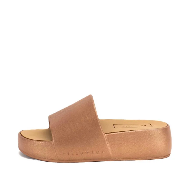 Women's Torrey Popsicle Sandal In Copper