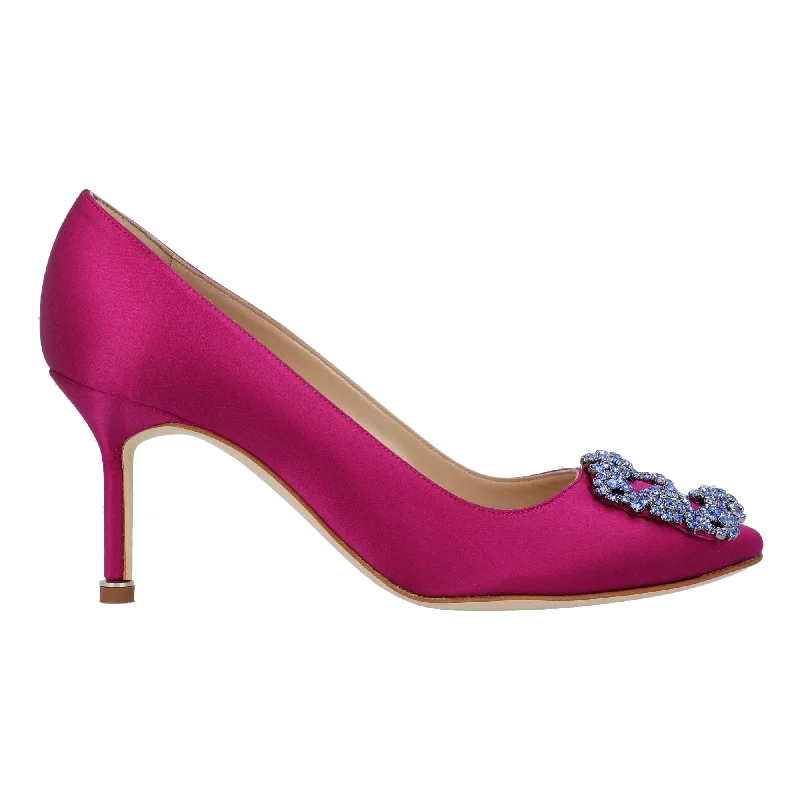 Manolo Blahnik Hangisi 070 Pump Pink