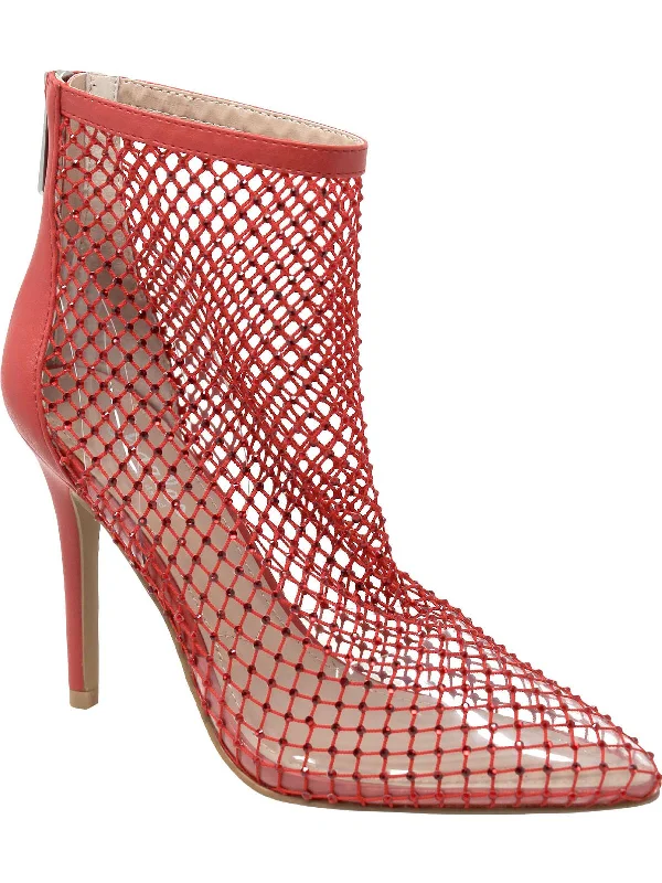 Pursue Womens Mesh Stilettos Dress Heels