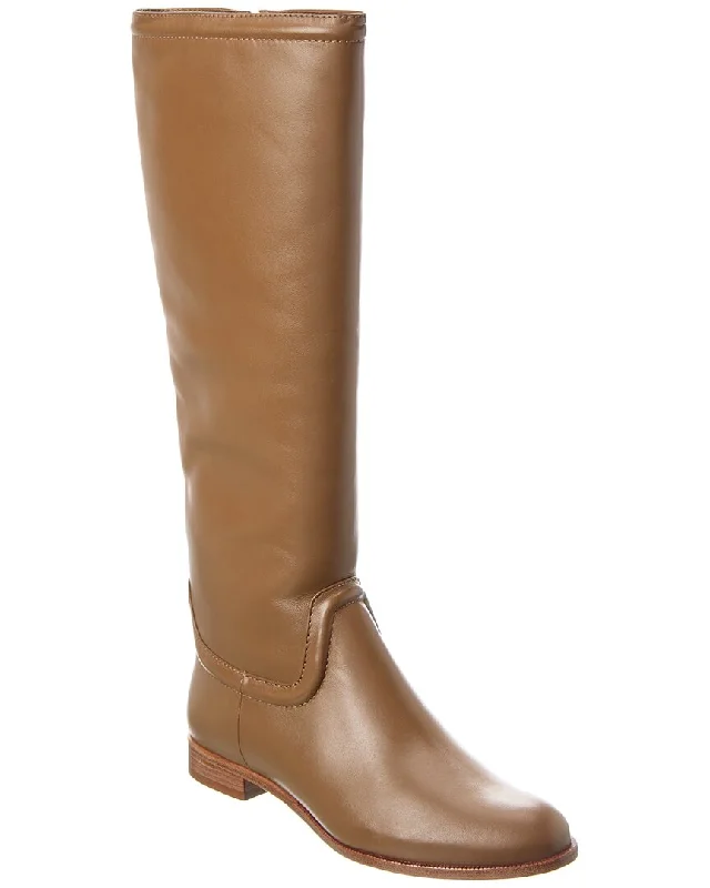 Alexandre Birman Lauren Leather To-The-Knee Boot