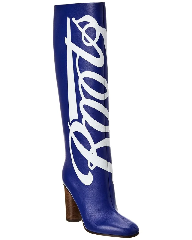 Anya Hindmarch Boots Leather Knee-High Boot