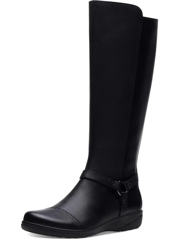 Cheyn Lindie Womens Harness Tall Riding Boots