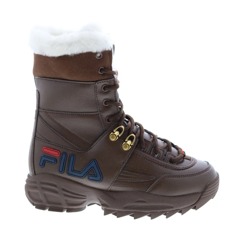 Fila Disruptor Boot 5HM00545-234 Womens Brown Synthetic Casual Dress Boots