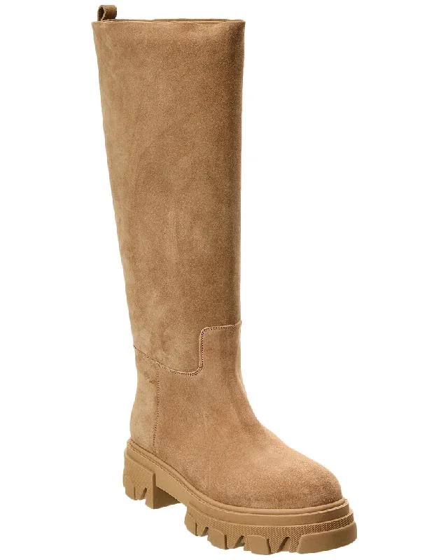 Gia Borghini Perni 07 Suede Knee-High Boot