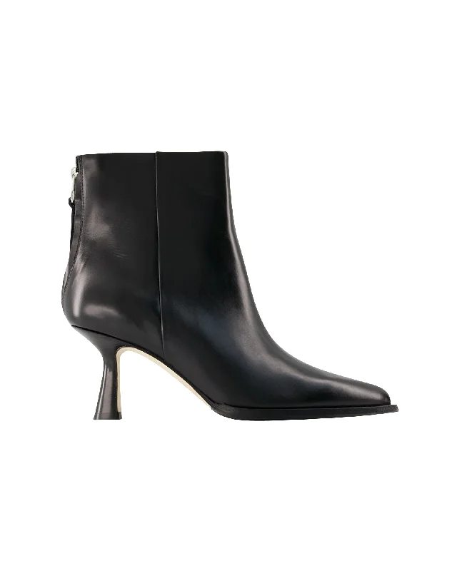 Kala Ankle Boots - Aeyde - Leather - Black