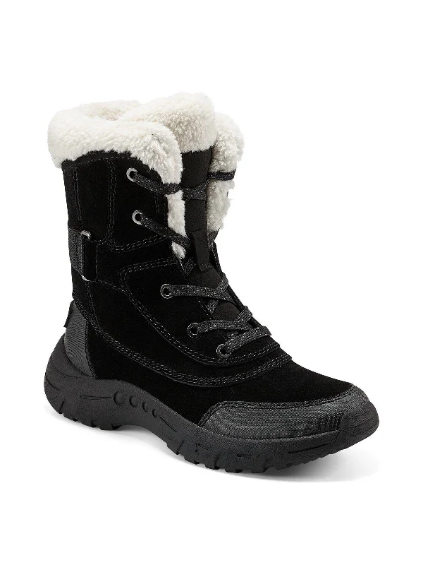 Norte Womens Suede Winter & Snow Boots