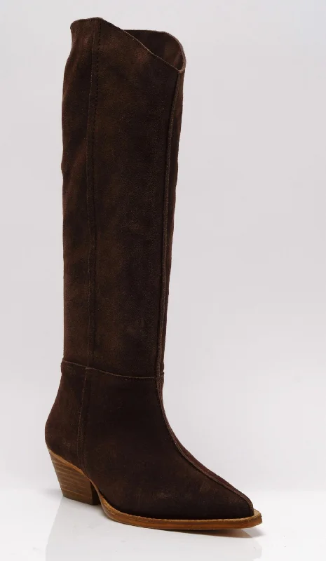 Sway Low Slouch Boot In Fudgesicle