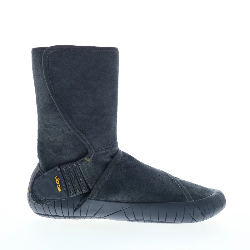 Vibram Furoshiki Mid Boot 17UCD02 Womens Gray Canvas Casual Dress Boots