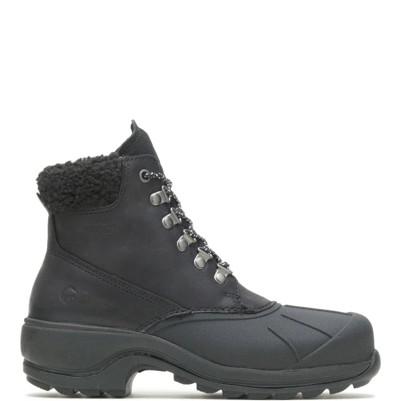 Wolverine Frost Insulated W880210 Womens Black Wide Work Boots