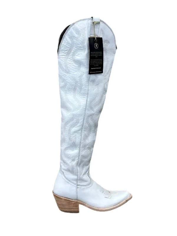 Women's Allyssa Boots In White