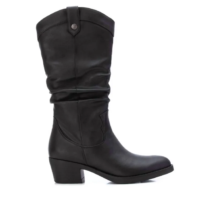 Women's Cowboy Boots In Black