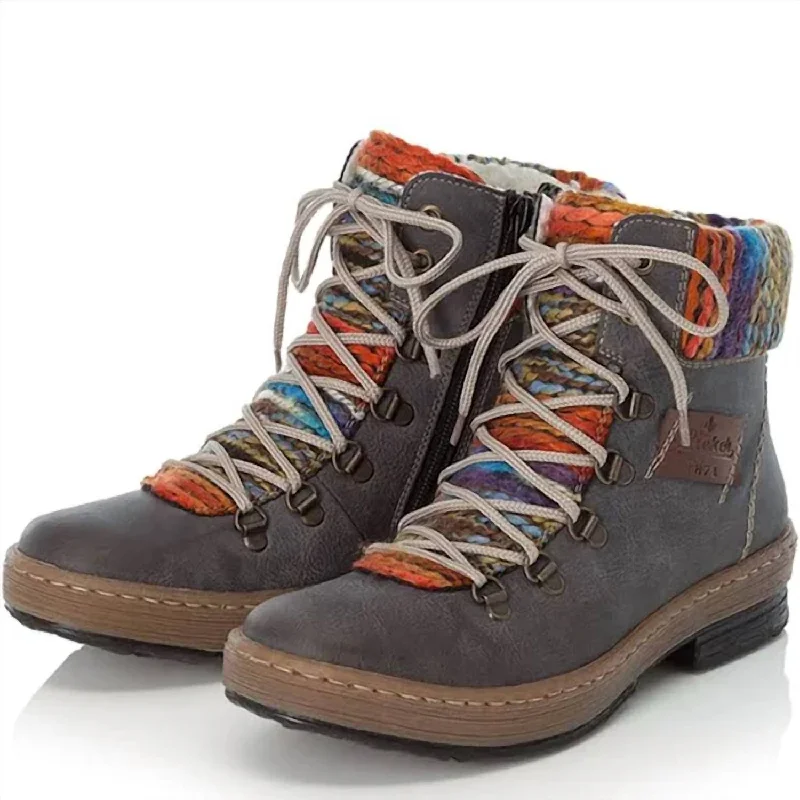 Women's Felicitas Boots - Medium Width In Gray