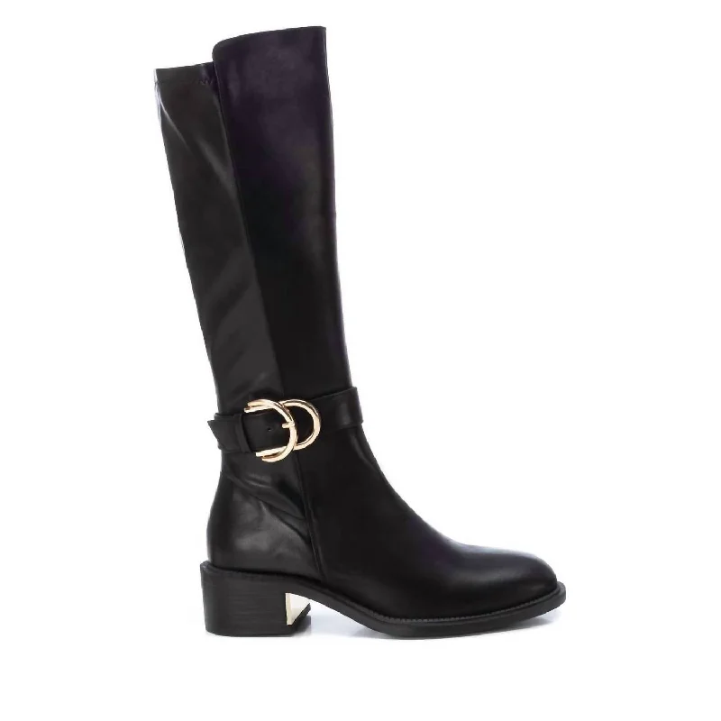 Women's Over The Knee Boots In Black