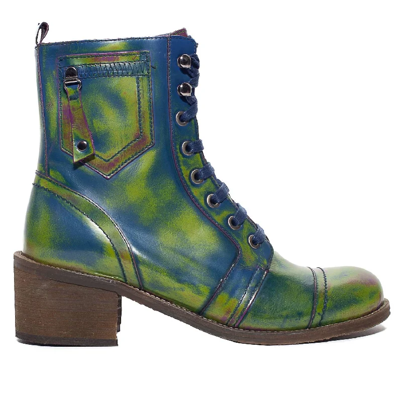 Women's Patriot Boots In Elektra Navy/green