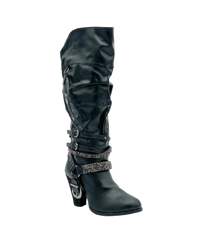 Women's Stacey Boots In Black