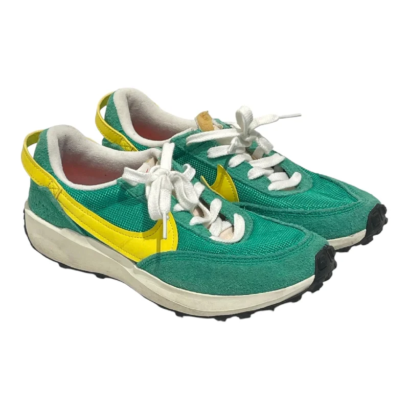 NIKE/Low-Sneakers/US 6.5/Green/WAFFLE DEBUT VNTG/DX2931-300