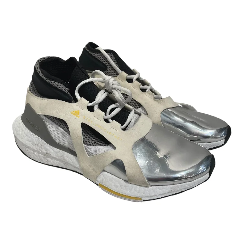 adidas by Stella McCartney/Hi-Sneakers/US 8/Silver/H00099