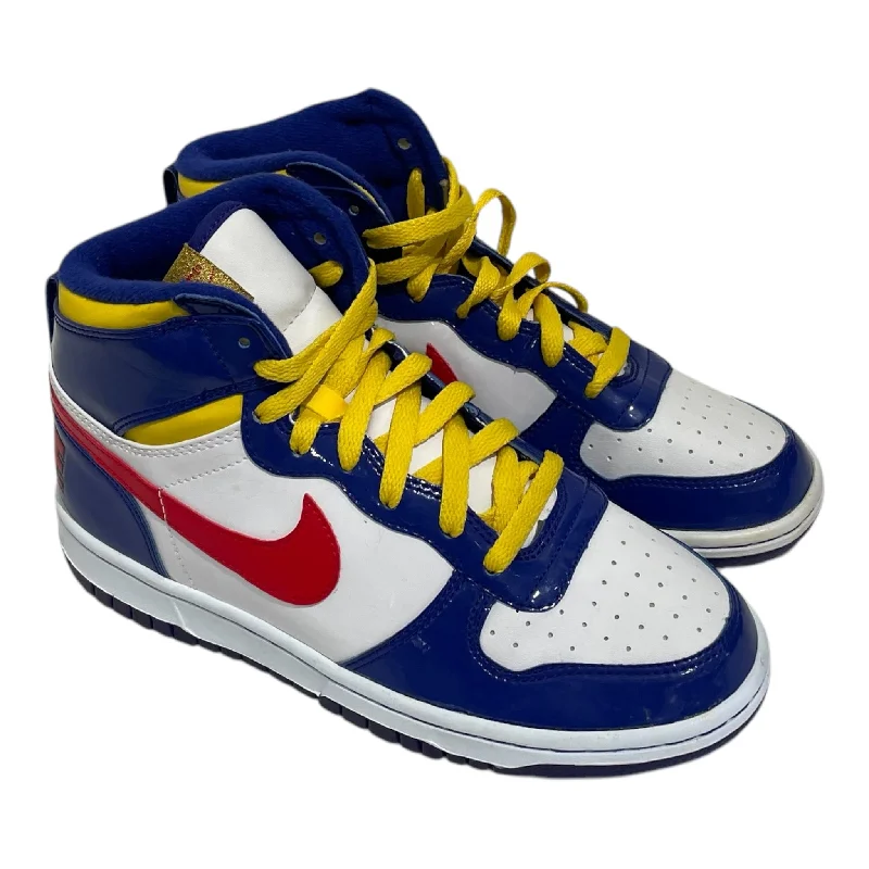 NIKE/Hi-Sneakers/US 7/Navy/Polyester/344572-107