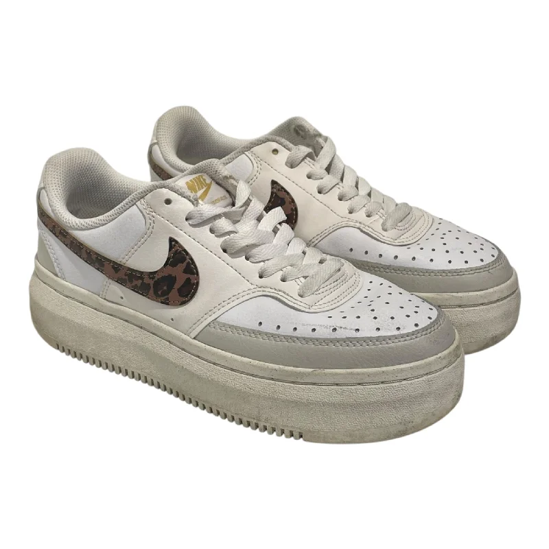 NIKE/Low-Sneakers/US 6.5/White/COURT VISION ALTA/DO2791-100