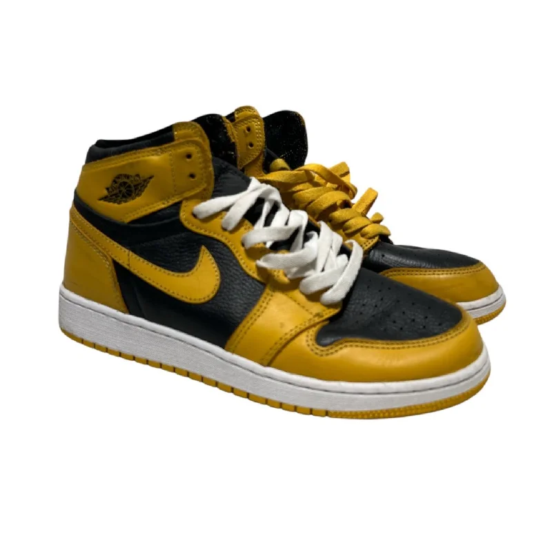 Jordan/Hi-Sneakers/US 8/Leather/YEL/1 POLLEN 575441-701