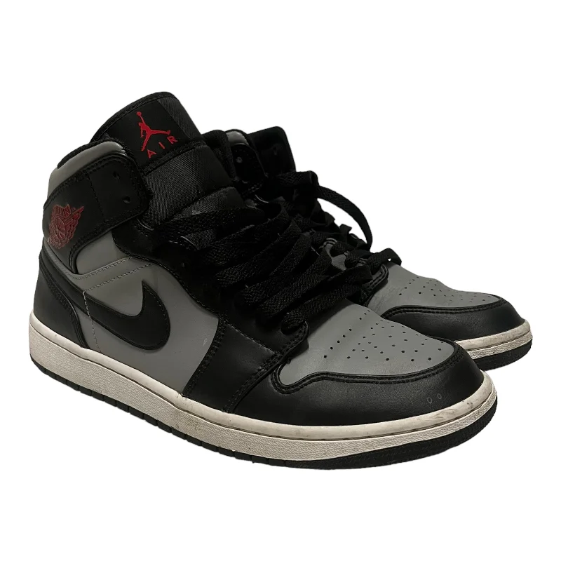 Jordan/Hi-Sneakers/US 9.5/Leather/GRY/jordan shadow