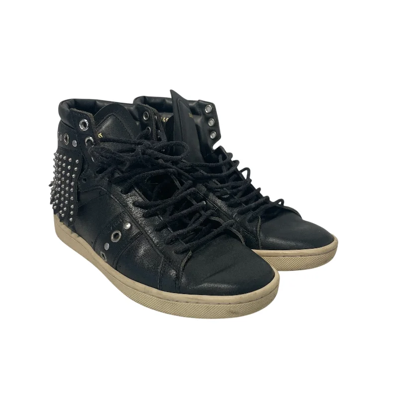 SAINT LAURENT/Hi-Sneakers/EU 35/Leather/BLK/STUDDED