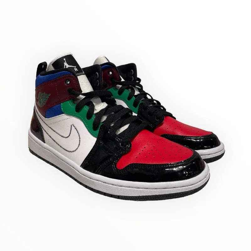 Jordan/Hi-Sneakers/US 10/Leather/MLT/JORDAN 1 MID MULTI