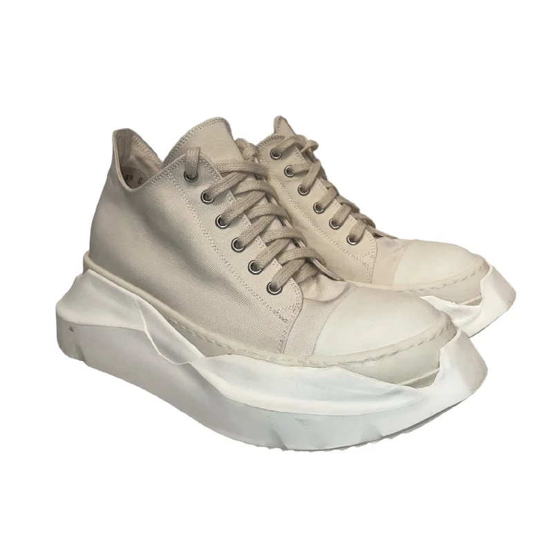 RICK OWENS DRKSHDW/Low-Sneakers/US 7.5/CRM/U-Tip/