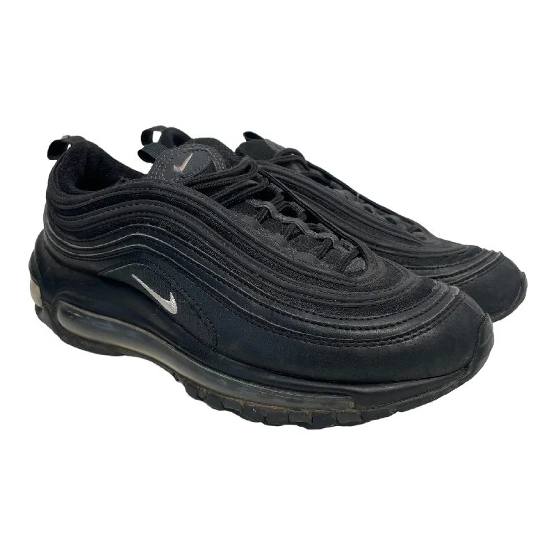 NIKE/Low-Sneakers/US 6/Cotton/BLK/Black Terry Cloth Air Max 97