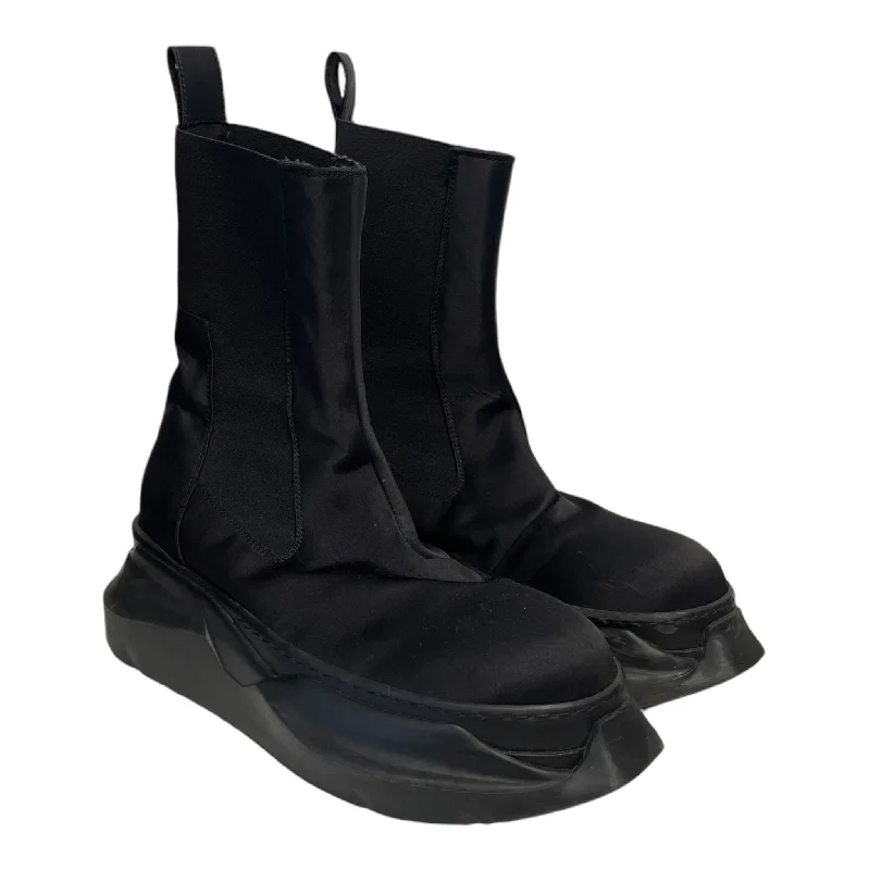 RICK OWENS DRKSHDW/Hi-Sneakers/EU 39/Nylon/BLK/ABSTRACT BEATLE