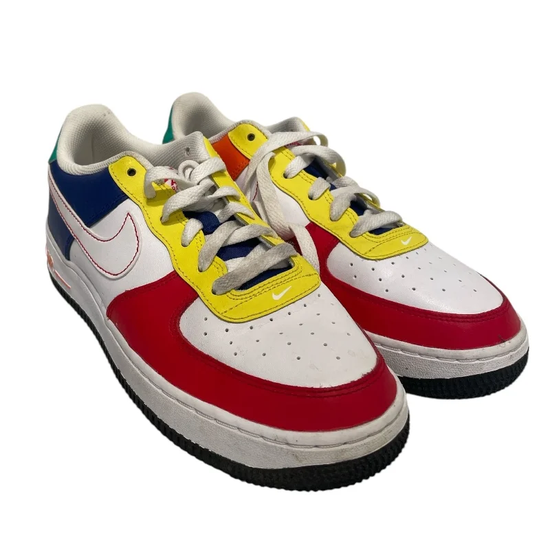 NIKE/Low-Sneakers/US 8/Leather/MLT/Pastel Multicolor