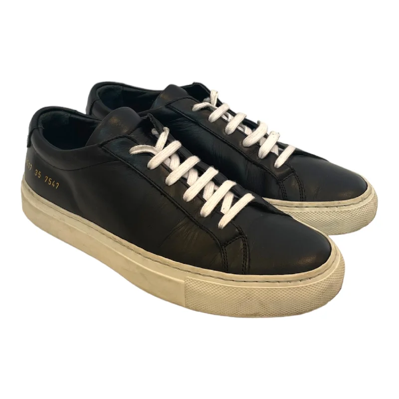 COMMON PROJECTS/Low-Sneakers/EU 35/Leather/BLK/