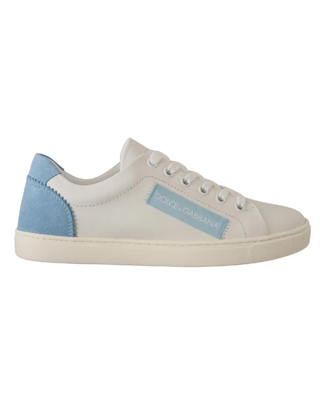 Dolce & Gabbana  Portofino Low Top Sneakers - White