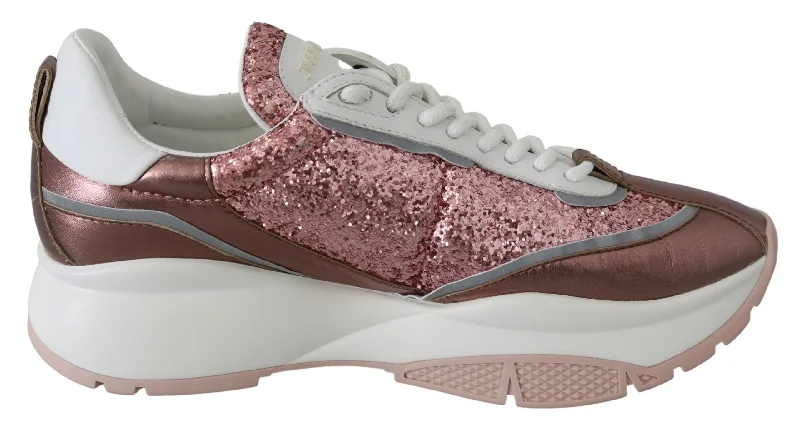 Jimmy Choo Candyfloss Glitter Sneaker Women's Euphoria