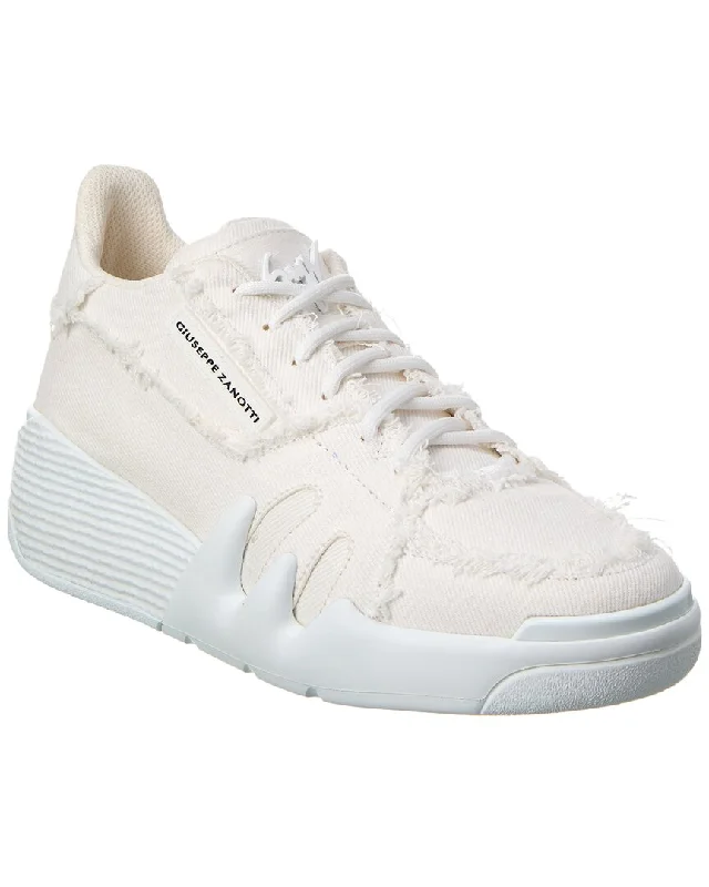 Giuseppe Zanotti Talon Canvas Sneaker