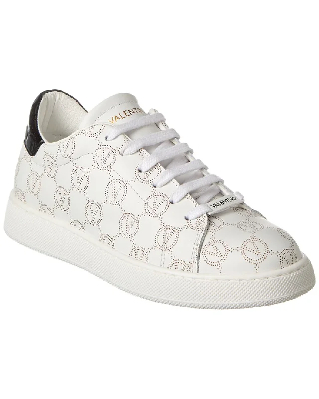 Valentino By Mario Valentino Charlie Leather Sneaker