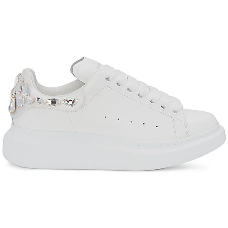 Womens Leather Low Top Casual And Fashion Sneakers