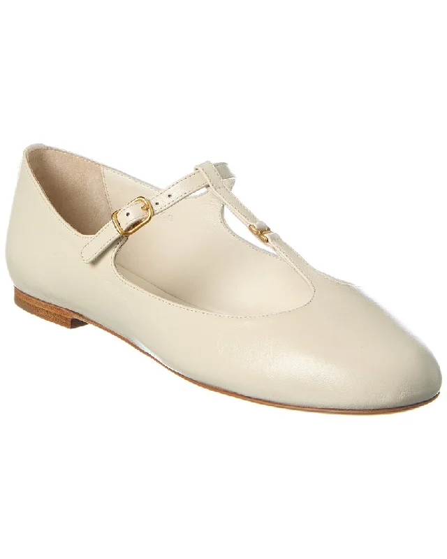 Chloé Marcie Leather Ballerina Flat